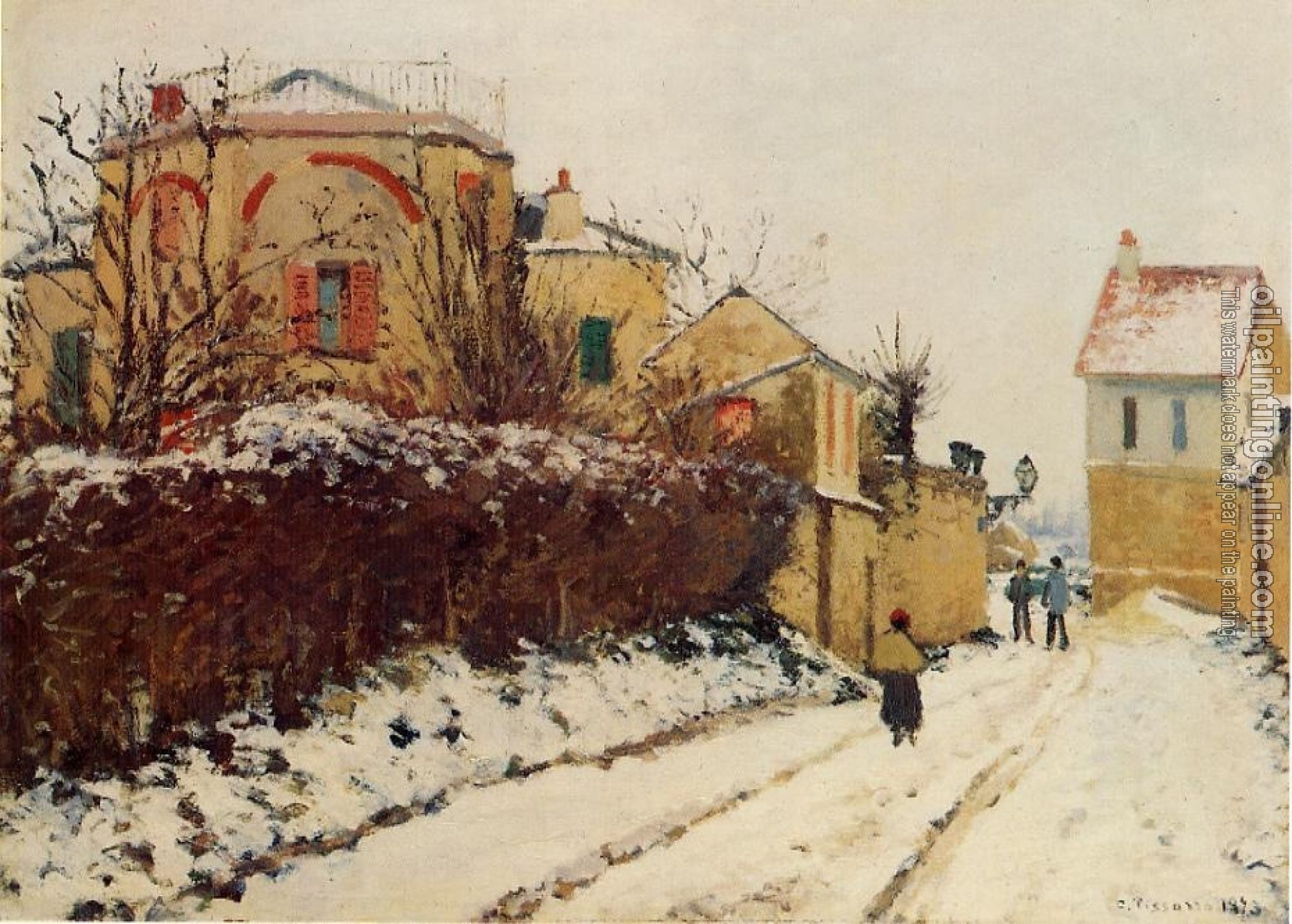 Pissarro, Camille - Rue de la Citadelle, Pontoise